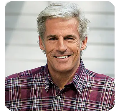 Gluco6 customer feedback from a satisfied man sharing a positive wellness experience